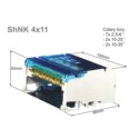 Modułowy blok rozdzielczy ShNK 4P 100A 4x11