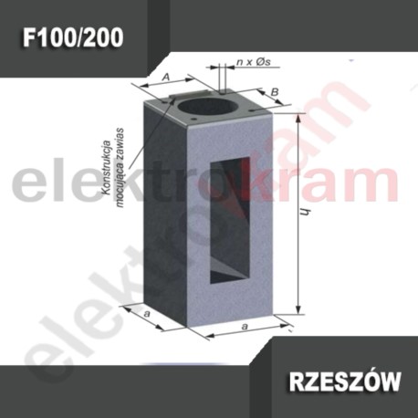 Fundament F100/200 Rzeszów