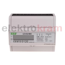 Licznik energi modułowy LCD 3F 100A LE-03D