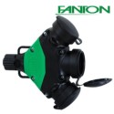 FANTON rozgałęźnik gumowy IP44 3x250V16A