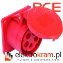 PCE Gniazdo tablicowe 32A 5P 400V 75x75 325-6F7