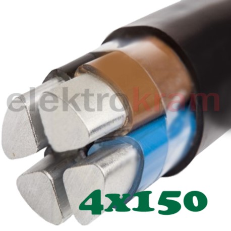 Kabel energetyczny ziemny 1kV YAKXS 4x150 SE