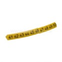 Oznacznik przewodów OZ-1/41-50 żółty E04ZP-0102020