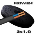 Przewód płaski OMYp H03VVH2-F 2x1 czarny